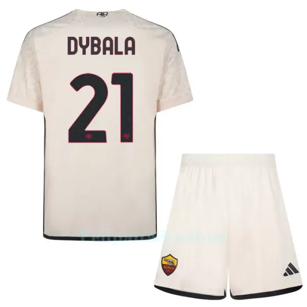 AS Roma Dybala 21 Pelipaita Lasten Vieras 2023-2024