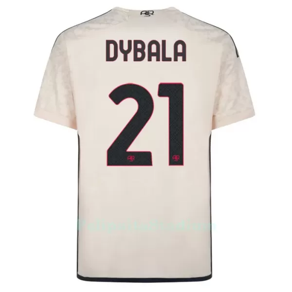 AS Roma Dybala 21 Pelipaita Lasten Vieras 2023-2024