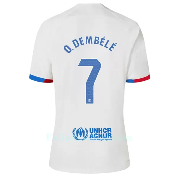 FC Barcelona O. Dembele 7 Pelipaita Miesten Vieras 2023-2024