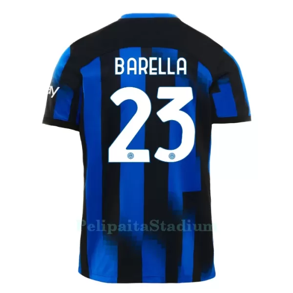 Inter Milan Barella 23 Pelipaita Miesten Koti 2023-2024