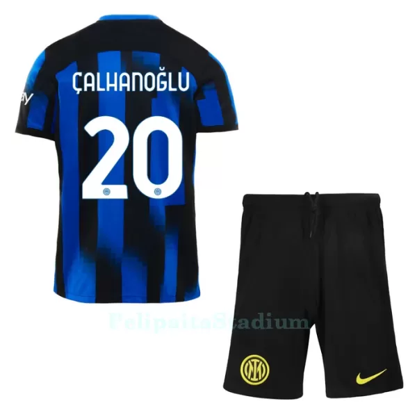 Inter Milan Calhanoglu 20 Pelipaita Lasten Koti 2023-2024