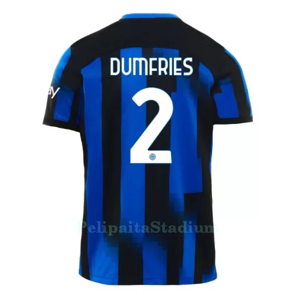 Inter Milan Dumfries 2 Pelipaita Miesten Koti 2023-2024