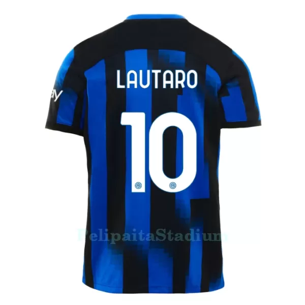 Inter Milan Lautaro Martinez 10 Pelipaita Lasten Koti 2023-2024