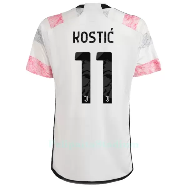 Juventus Kostic 11 Pelipaita Miesten Vieras 2023-2024