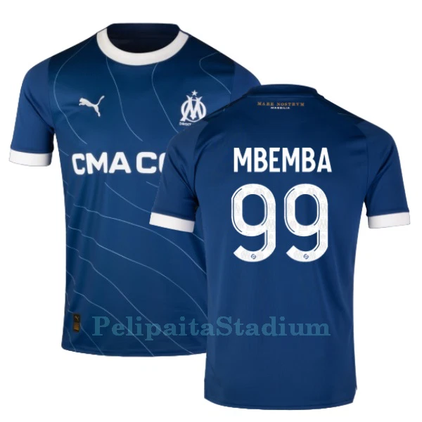 Olympique Marseille MBEMBA 99 Pelipaita Miesten Vieras 2023-2024