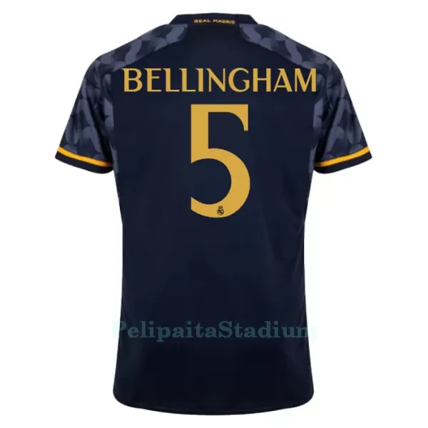 Real Madrid Bellingham 5 Pelipaita Miesten Vieras 2023-2024