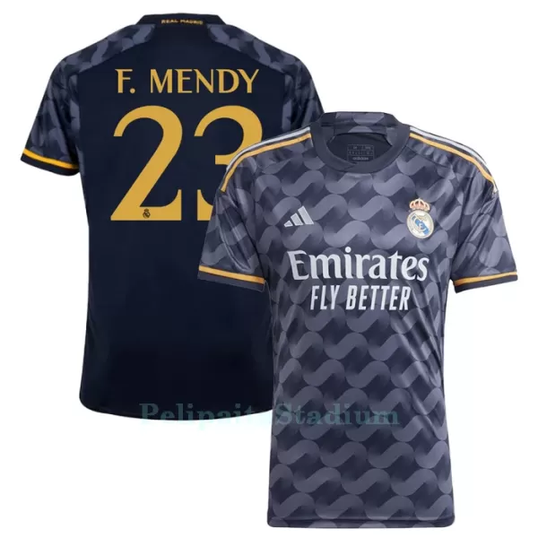 Real Madrid F. Mendy 23 Pelipaita Miesten Vieras 2023-2024