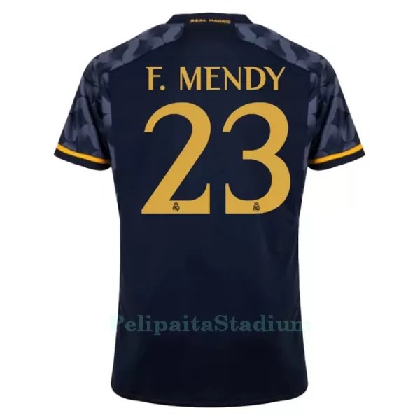 Real Madrid F. Mendy 23 Pelipaita Miesten Vieras 2023-2024