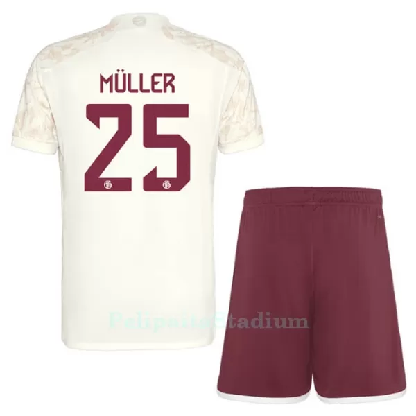 FC Bayern München Muller 25 Pelipaita Lasten Kolmas 2023-2024