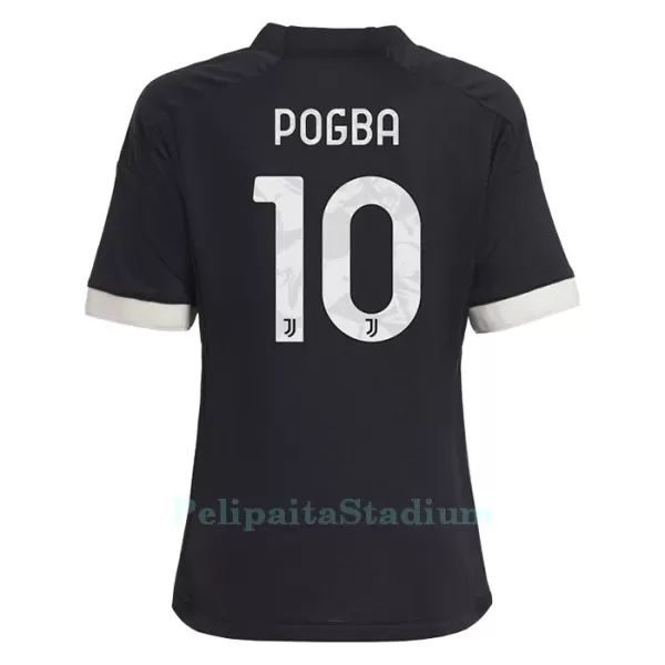 Juventus Pogba 10 Pelipaita Lasten Kolmas 2023-2024