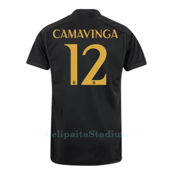 Real Madrid Camavinga 12 Pelipaita Miesten Kolmas 2023-2024