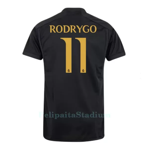 Real Madrid Rodrygo 11 Pelipaita Miesten Kolmas 2023-2024