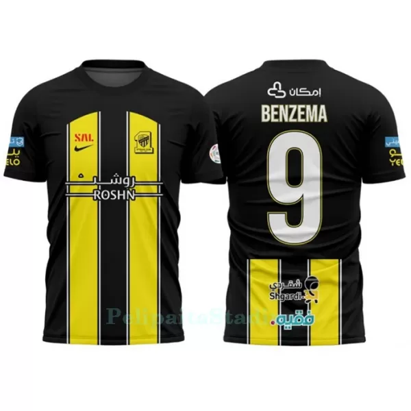 Al-Ittihad FC Benzema 9 Pelipaita Miesten Koti 2023-2024