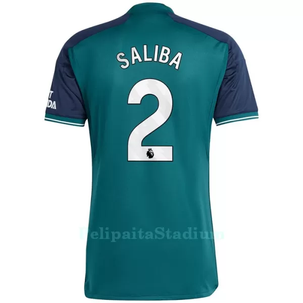 Arsenal Saliba 2 Pelipaita Miesten Kolmas 2023-2024