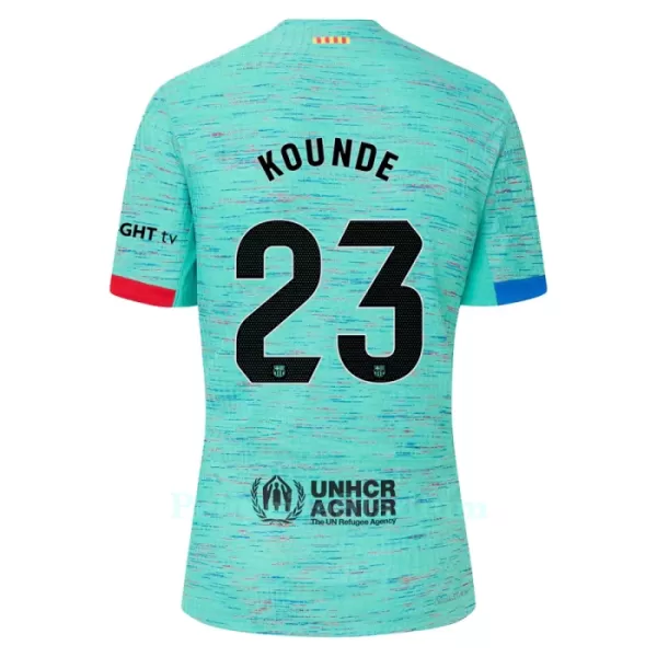 FC Barcelona Kounde 23 Pelipaita Miesten Kolmas 2023-2024