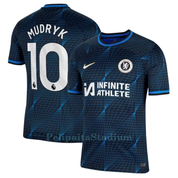 Chelsea Mudryk 10 Pelipaita Miesten Vieras 2023-2024