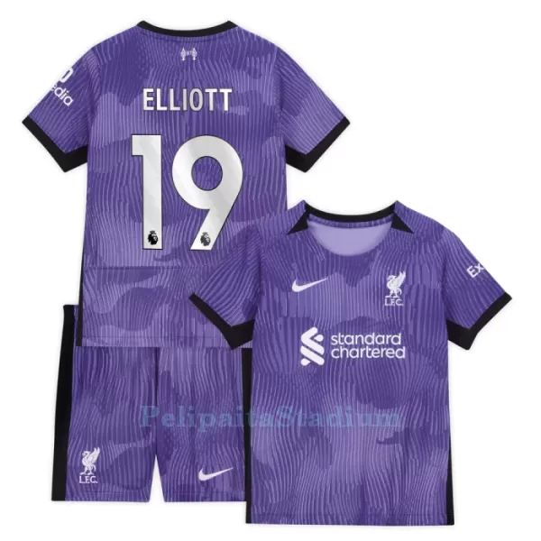 Liverpool Elliott 19 Pelipaita Lasten Kolmas 2023-2024