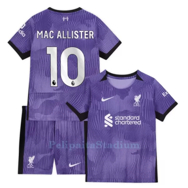 Liverpool Mac Allister 10 Pelipaita Lasten Kolmas 2023-2024