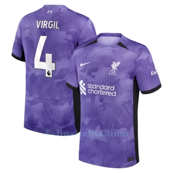 Liverpool Virgil 4 Pelipaita Miesten Kolmas 2023-2024