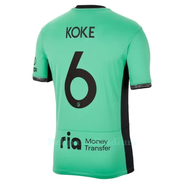 Atlético Madrid Koke 6 Pelipaita Miesten Kolmas 2023-2024