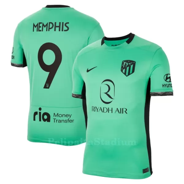 Atlético Madrid Memphis 9 Pelipaita Miesten Kolmas 2023-2024