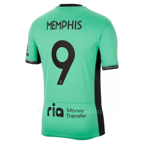 Atlético Madrid Memphis 9 Pelipaita Miesten Kolmas 2023-2024