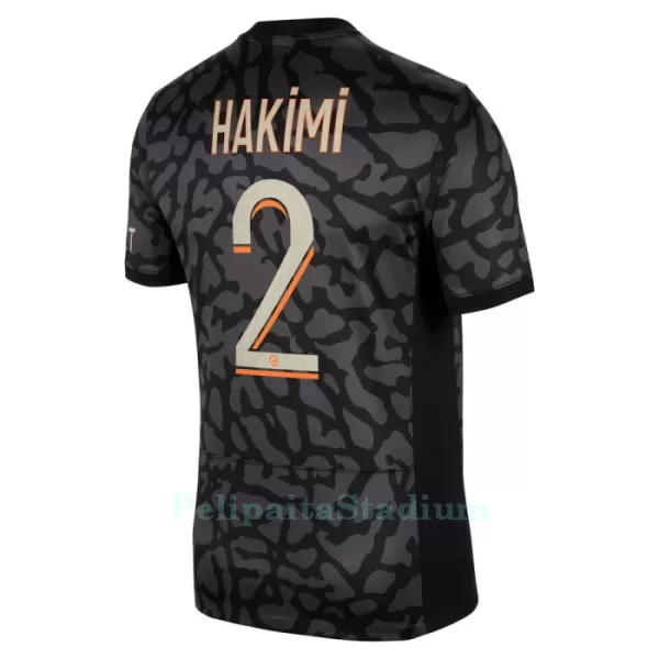 Paris Saint-Germain Hakimi 2 Pelipaita Miesten Kolmas 2023-2024