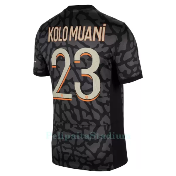 Paris Saint-Germain Kolo Muani 23 Pelipaita Miesten Kolmas 2023-2024