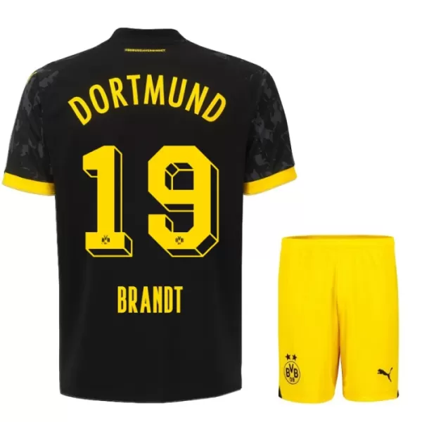 Borussia Dortmund Brandt 19 Pelipaita Lasten Vieras 2023-2024