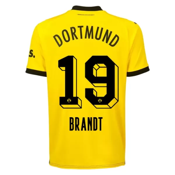 Borussia Dortmund Brandt 19 Pelipaita Miesten Koti 2023-2024