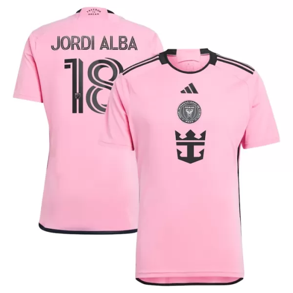 Inter Miami CF Jordi Alba Ramos 18 Pelipaita Miesten Koti 2024-2025