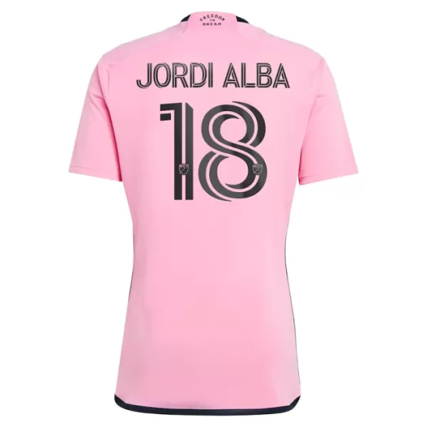 Inter Miami CF Jordi Alba Ramos 18 Pelipaita Miesten Koti 2024-2025