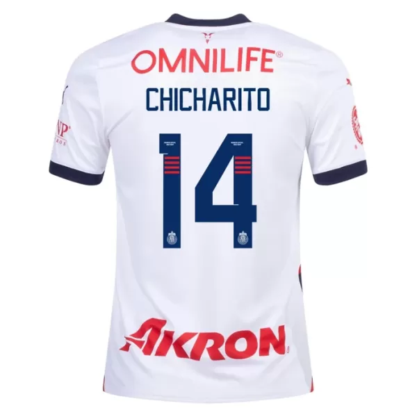 CD Guadalajara Chicharito 14 Pelipaita Miesten Vieras 2023-2024