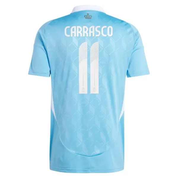 Belgia Carrasco 11 Pelipaita Miesten Vieras Euro 2024