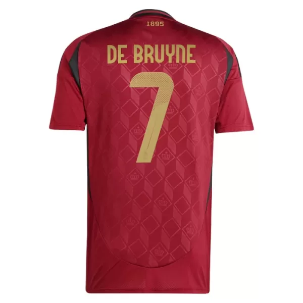 Belgia De Bruyne 7 Pelipaita Miesten Koti Euro 2024