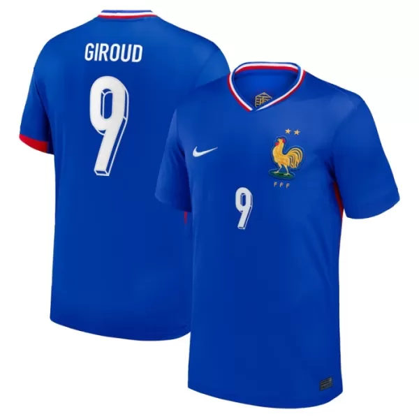 Ranska Giroud 9 Pelipaita Miesten Koti Euro 2024