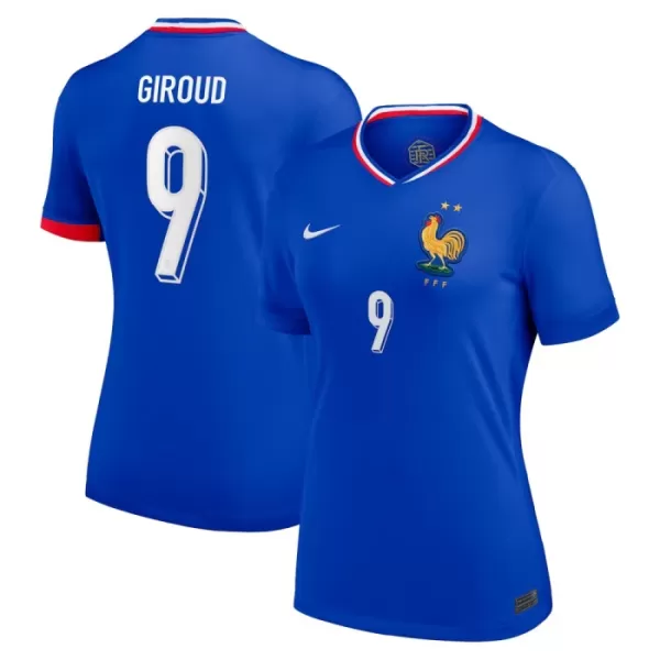 Ranska Giroud 9 Pelipaita Naisten Koti Euro 2024