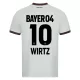 Bayer 04 Leverkusen Florian Wirtz 10 Pelipaita Miesten Vieras 2023-2024