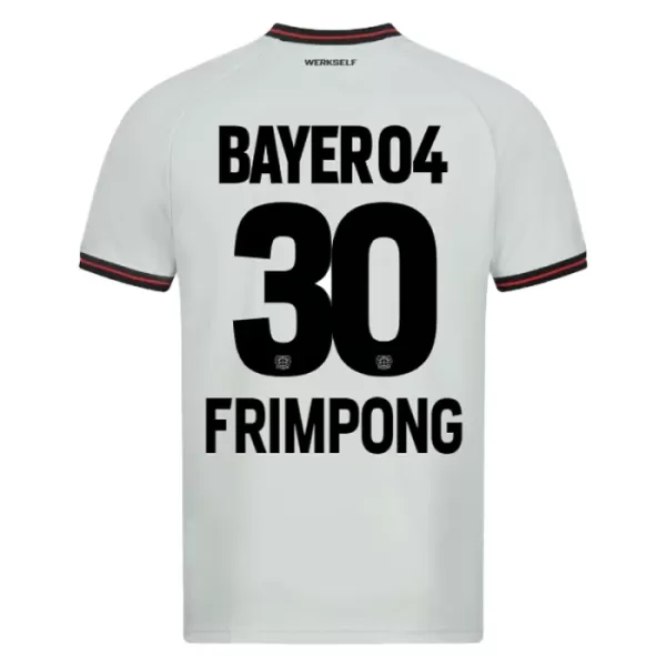 Bayer 04 Leverkusen Jeremie Frimpong 30 Pelipaita Miesten Vieras 2023-2024