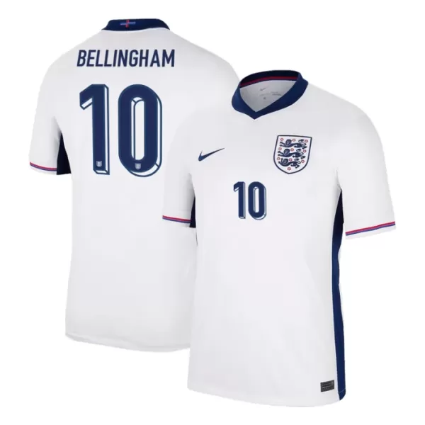 Englanti Bellingham 10 Pelipaita Miesten Koti Euro 2024