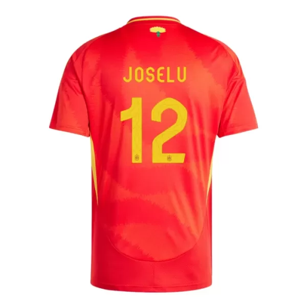 Espanja Joselu 12 Pelipaita Miesten Koti Euro 2024