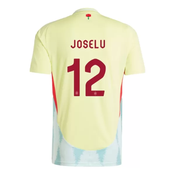 Espanja Joselu 12 Pelipaita Miesten Vieras Euro 2024