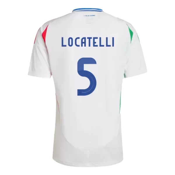 Italia Manuel Locatelli 5 Pelipaita Miesten Vieras Euro 2024