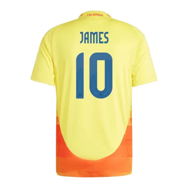 Kolumbia James Rodriguez 10 Pelipaita Miesten Koti 2024