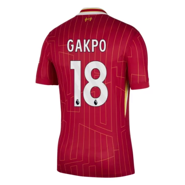 Liverpool Gakpo 18 Pelipaita Miesten Koti 2024-2025