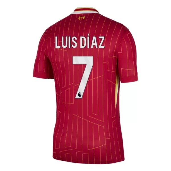 Liverpool Luis Diaz 7 Pelipaita Miesten Koti 2024-2025