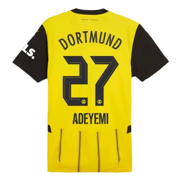 Borussia Dortmund Adeyemi 27 Pelipaita Miesten Koti 2024-2025