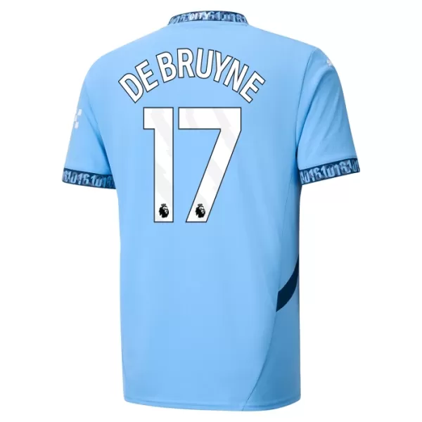 Manchester City De Bruyne 17 Pelipaita Miesten Koti 2024-2025