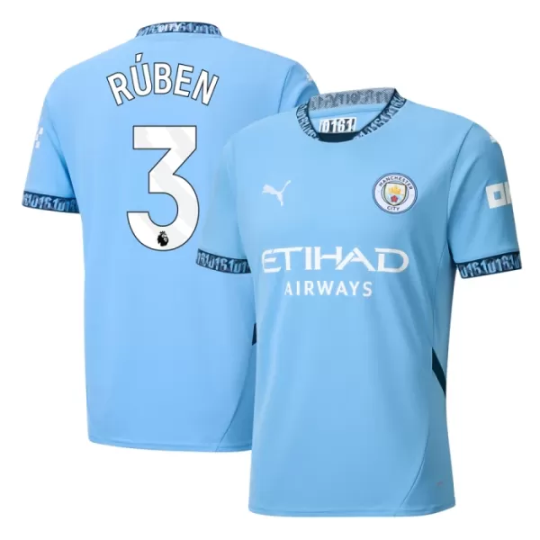 Manchester City Ruben 3 Pelipaita Miesten Koti 2024-2025