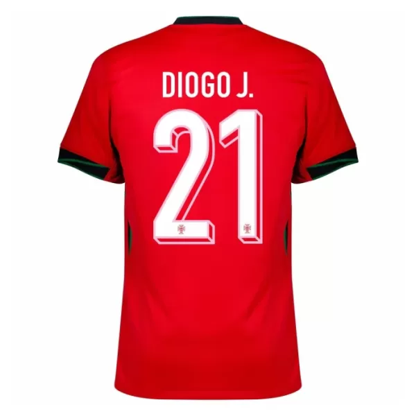 Portugali Diogo J. 21 Pelipaita Miesten Koti Euro 2024